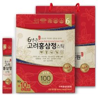 6년근 고려홍삼정 스틱 10ml x 100개입