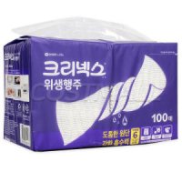 크리넥스 위생행주 100매 빨아쓰는 키친타올 무형광 코스트코