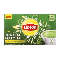 LIPTON Tra sua Matcha 립톤 녹차 밀크티  6개  136g