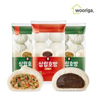 삼립호빵 대용량 냉동 호빵 90g×24개 (단팥1봉+야채2봉)