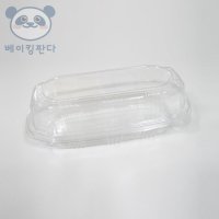 사라다케이스 (페트) 100개 / 투명 핫도그 용기