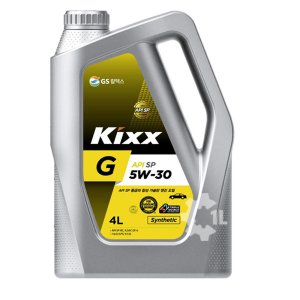 킥스 KIXX G 5W30 SP 4L 가솔린 엔진오일 (구 Sn Plus)