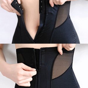 굿바디 집업 똥배 팬티