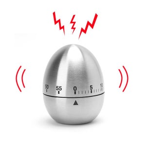 (쿠킹타이머 스텐 에그) 달걀 스톱워치 아날로그 태엽식 주방 홈 베이커리 요리 음식 조리 제빵 쿠킹 시계 계란 타이머 공부 스터디 문제 풀이 알람 수동 태엽 시간 벨 모래시계