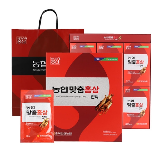 맞춤<b>홍삼</b><b>진액 70ml</b> x 30개입