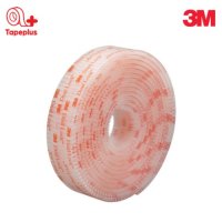 3M SJ3560 듀얼락 250방 탈부착 투명벨크로 19mmX5CM  1개