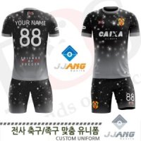 FUJ_1019C BK 전사 축구/족구복(주문제작유니폼)