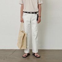 STITCH POINT COTTON PANTS_IVORY 코튼팬츠