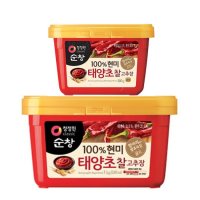 대상 청정원 순창 현미 태양초 찰고추장 1kg + 500g