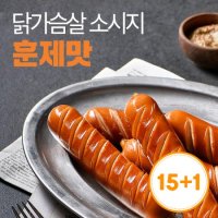 잇메이트 닭가슴살 소시지 훈제맛 100gX16팩(1.6kg)