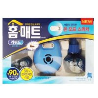 홈매트 리퀴드 살충제 플러그 훈증기 + 리필 29ml x 2p  1세트