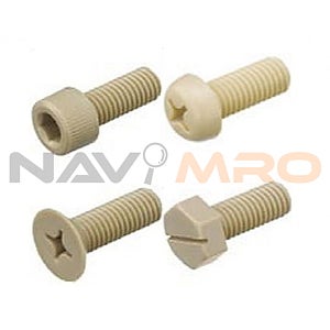 PEEK 십자접시머리렌치볼트 (M5~6) / 상품코드:300555