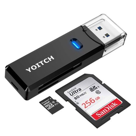 요이치 USB 3.0 블랙박스 SD 카드리더기