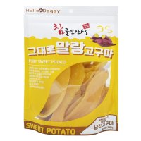 참좋은간식 그대로 말랑 고구마 넙적 250g