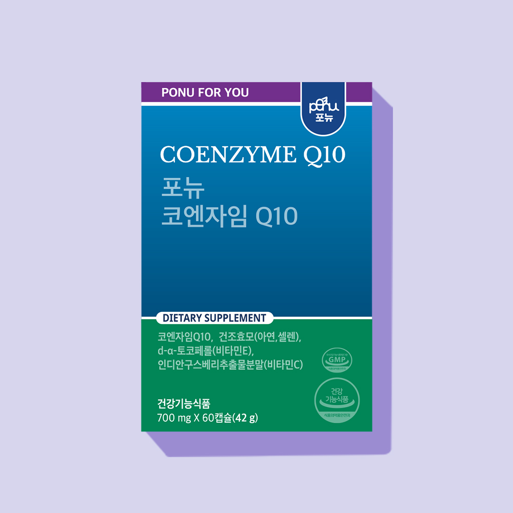 5MF코큐텐 <b>포뉴 코엔자임Q10</b> 700mgx60캡슐 카제로템, WGM