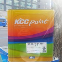 KCC 모아코트기와용우레탄 16L 오렌지색 지붕 슬레이트 기와용페인트 2액형