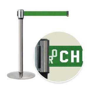 CMLT-35 바리케이드 가이드라인 안전봉 3M 안전잠금 일반형 벨트차단봉