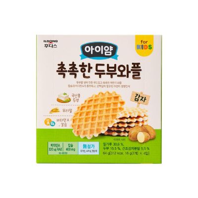 아이얌 촉촉한 두부와플 감자 제품 이미지