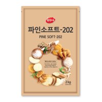 파인소프트-202 2kg 식감개선제 대두식품 파인소프트 깨찰빵만들기 고구마빵만들기