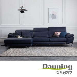 [롯데백화점] 다우닝 오드리 콤비 통가죽 카우치 소파 LE1201572969