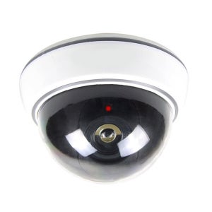 (모형 CCTV B타입 AA건전지2P 포함) 방범카메라 분실 도난 방지 감시 호신 보안 용품 가짜 카메라 홈티비