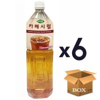 자연생각 희창 카페시럽 1 5L 6개