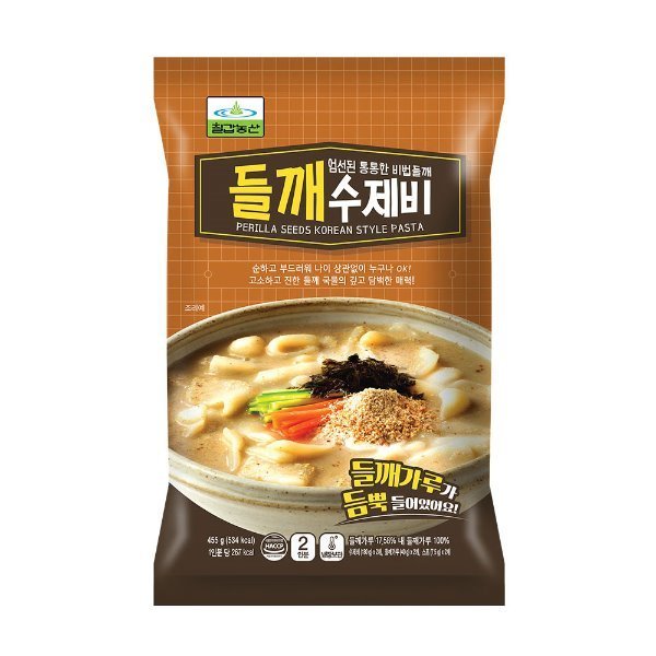 칠갑농산 들깨수제비 컵 188 5g x 12개