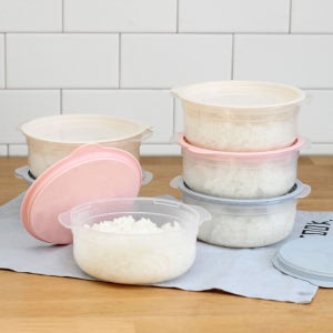 가쯔 심플쿡 냉동밥 전자렌지용기 600ml 8개