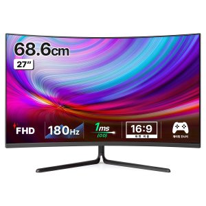 한성컴퓨터 FHD 1500R 커브드 180Hz 게이밍 모니터  68.6cm  TFG27F16V(일반)