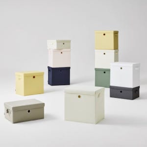 샘폴리 수납 바스켓 다용도 리빙박스 정리함 1P