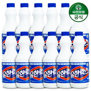 유한락스 [유한양행] 유한락스 레귤러 1L 용기 x 12개