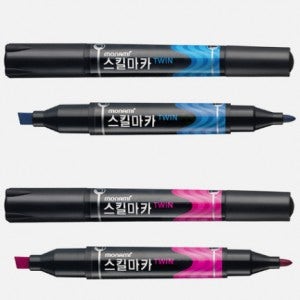 4000 모나미 스칼마카 산업마카 트윈마카 낱색 - 색상선택