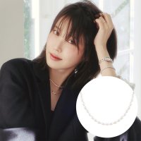 제이에스티나 [제이에스티나][아이유 PICK] Lucia Joelle 진주 비드목걸이 (JJJONI0BS731SR420)