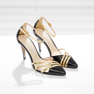 골드라인 럭셔리 펌프스힐