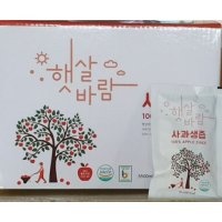 아름다운정성 햇살바람사과생즙 110ml 50봉  1box