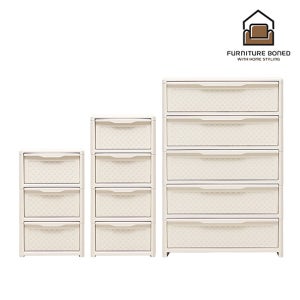 보네드 끌레두 라탄 슬림 틈새 와이드 3단 4단 5단 침실 다용도 플라스틱 서랍장