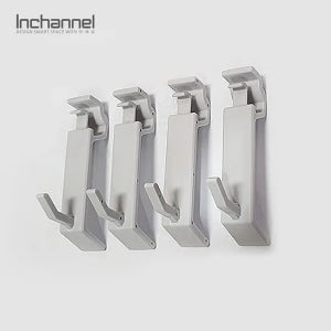 인채널 이스텝원 주방 레일형 다용도걸이 국자걸이 IEA-115