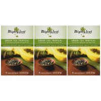 마이티리프 마이티 리프 그린티 트로피칼 티백 15개입 3팩 Mighty Leaf Tea Green Tea Tropical Tea