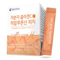 보뚜 저분자 콜라겐C 히알루론산 피치 2g x 30포