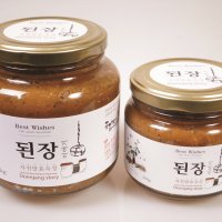 해남에다녀왔습니다 국산콩 전통 된장 500g 수제 재래식 3년숙성