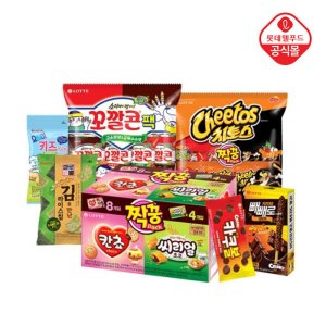 칸쵸&씨리얼 짝꿍팩 시리즈 외 간식 모음전-치토스 스모키바베큐 88gX8봉