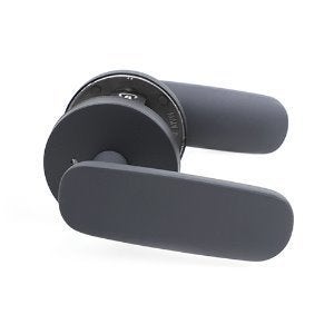 K-AFL1101 보더라인 CG 차콜그레이 사무실 고급 인테리어 핀타입 방문 손잡이