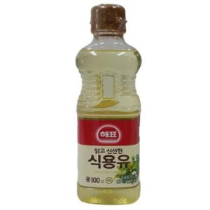 해표맑고신선한식용유 0.5L/사조대림