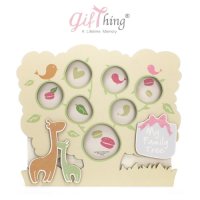 Gifthing 행복해지는 아기 돌잔치 액자 (기린)