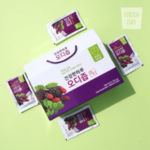 프레시데이 자연그대로 정읍 토종 오디즙 선물세트 100ml 90봉