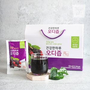 프레시데이 자연그대로 정읍 토종 오디즙 선물세트 100ml 120봉