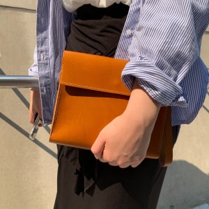 클래식 소가죽 클러치 18컬러 스트랩선택가능, 무드로즈