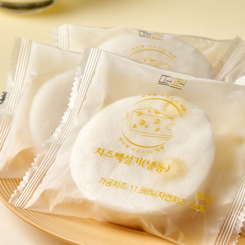 Tteokpyeon Cheese Seolgi 55g x 5 Pieces, 275g