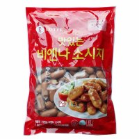 롯데푸드 롯데햄ㅡ맛있는비엔나소시지 냉장 1kg