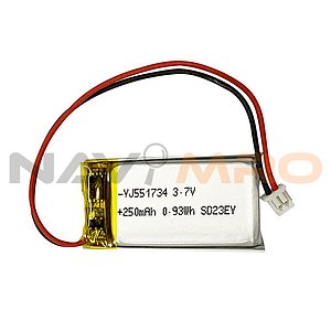 리튬폴리머 KC인증 충전지 YJ551734 250mAh / 상품코드:381398